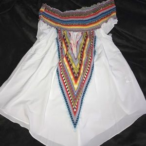 Off the shoulder tunic